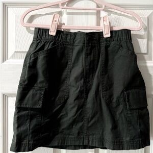 SO Olive High Rise Skirt with Pockets